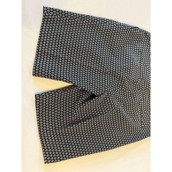 NWT Trina Turk Gemometric Bermuda Shorts Women 8 Chic Career Vacation Black - Picture 9 of 15